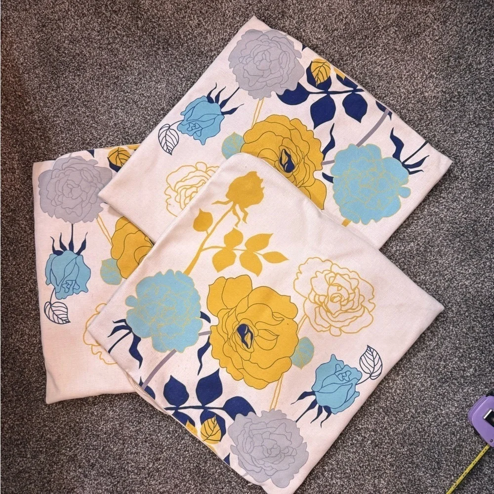 Floral Pillow Covers with flowers - 18